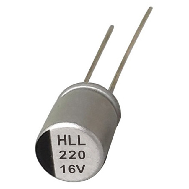 HLL vysoké zvlnenie, nízky ESR Radiálny polymérový hliníkový elektrolytický kondenzátor HLL vysoké zvlnenie, nízky ESR Radiálny polymérový hliníkový elektrolytický kondenzátor