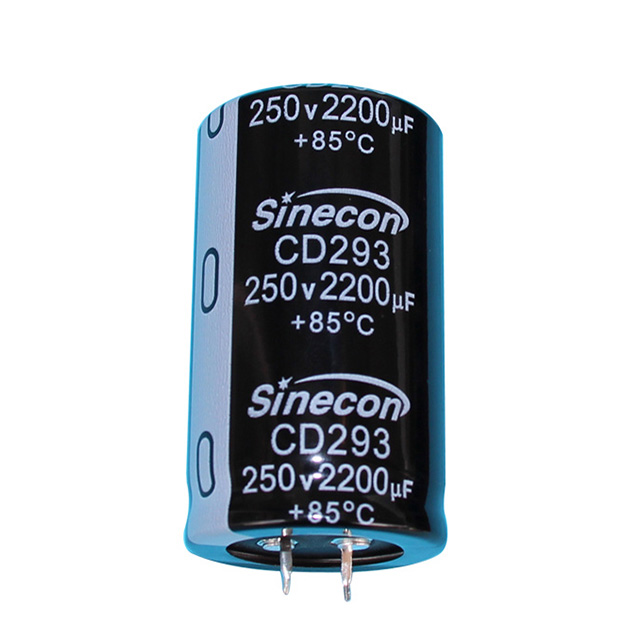 CD293 High Ripple Standard Snap-in hliník elektrolytického kondenzátora