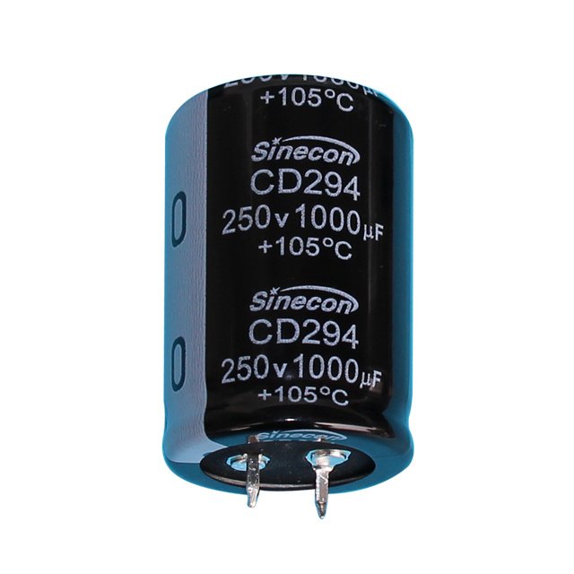 CD294 s malým, hliníkovým elektrolytickým kondenzátorom CD294